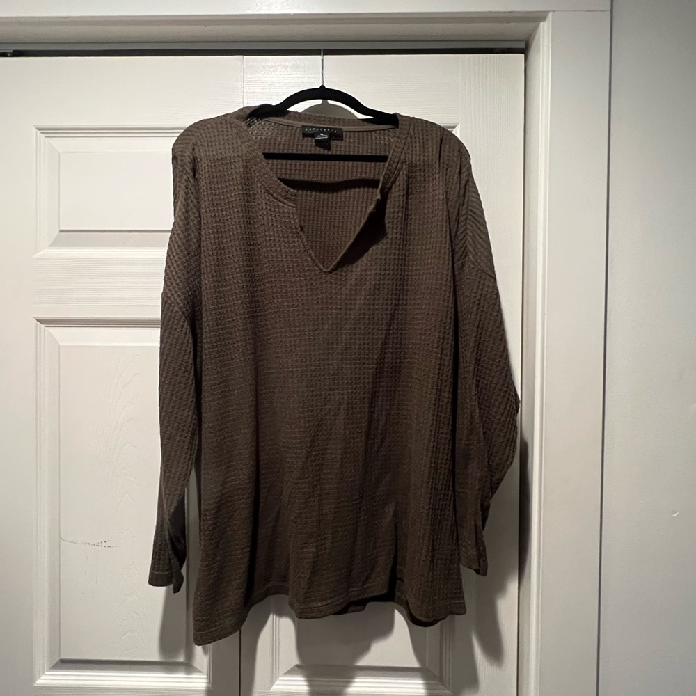 Waffle Knit Sweater